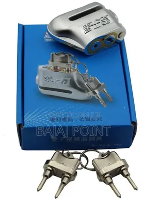 Haydulic Disc Lock 2key Blue Box