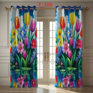 Photo - 3d Print Premium Curtains (2 Piece)