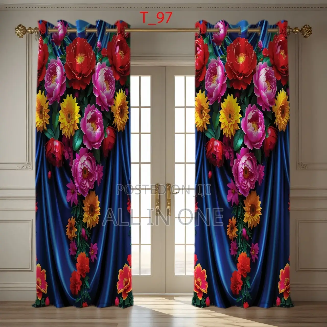 3d Print Premium Curtains (2 Piece)