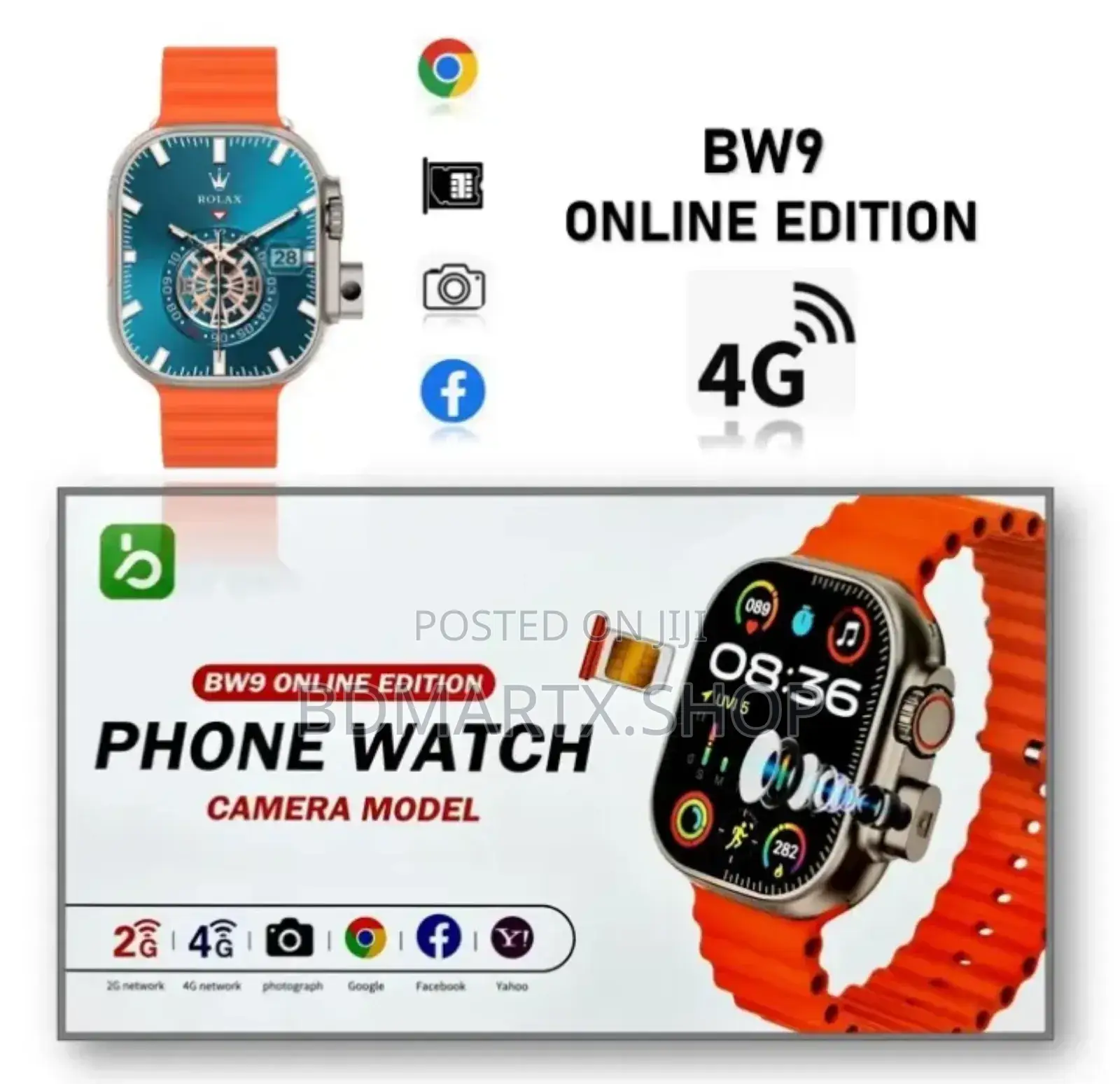 Bw9 Pro Sim Camera Watch