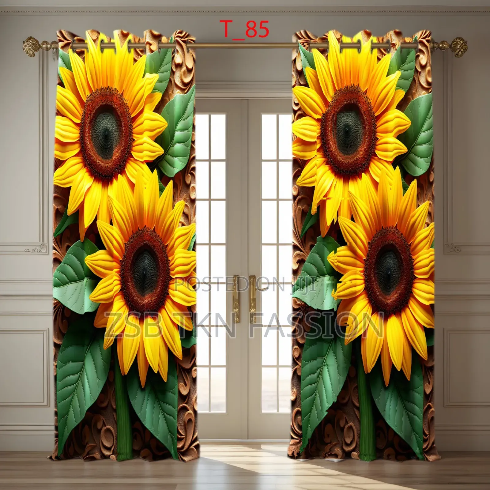 3d Print Premium Curtains (2 Piece)