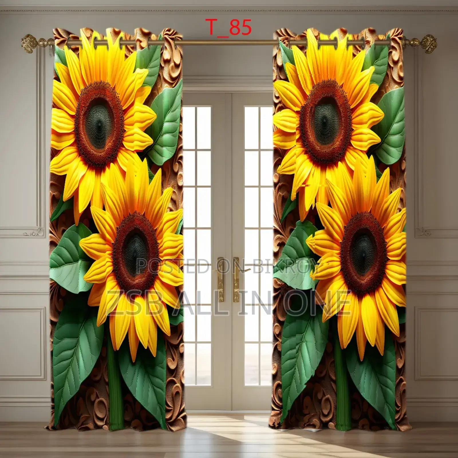 3D Print Premium Curtains (2 Piece)