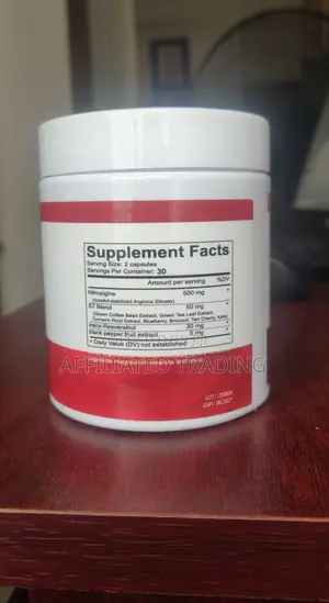 Nitric Oxide Blood Flow 7 - 60 Capsules