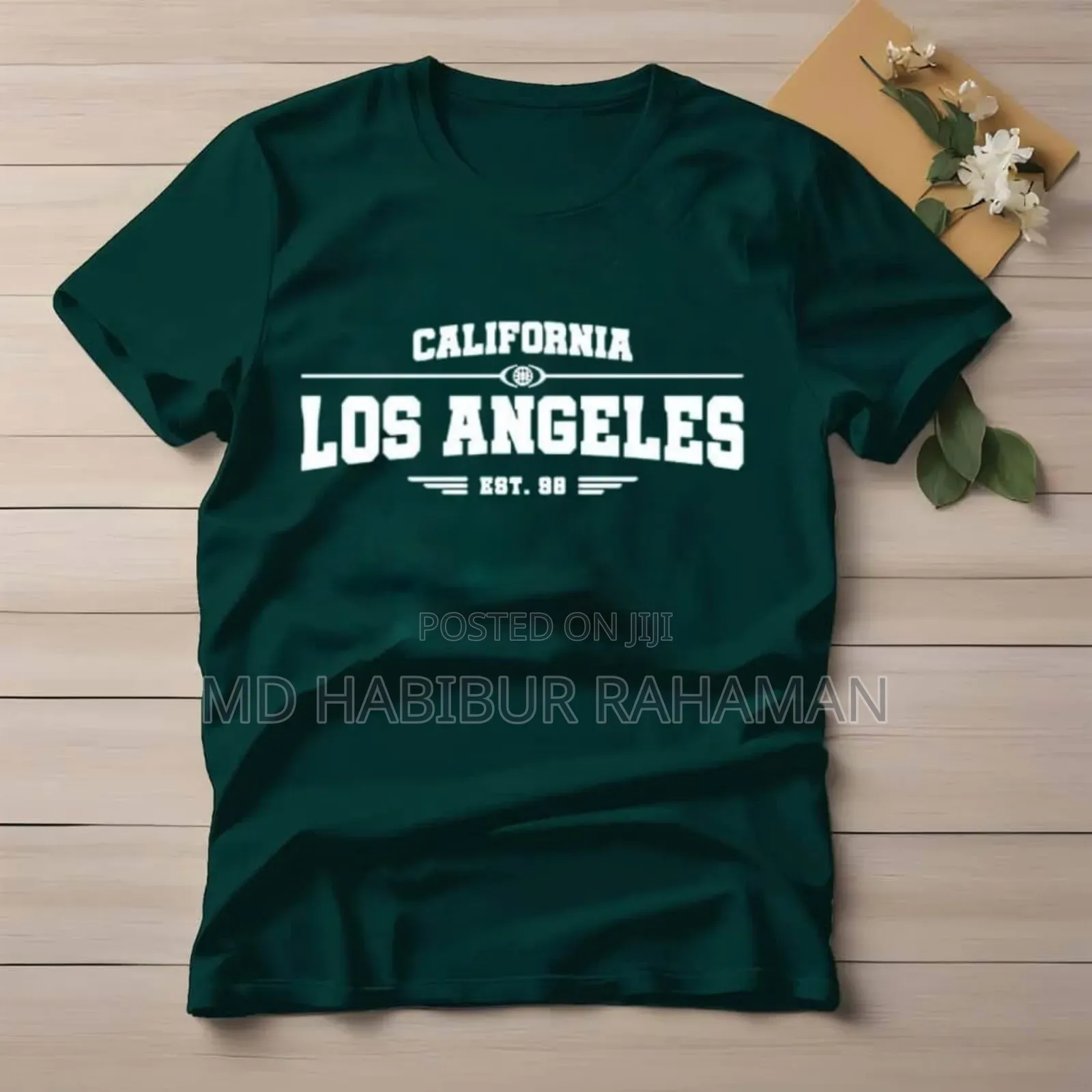 Stylish T-Shirt
- Soft Kniting Dewing