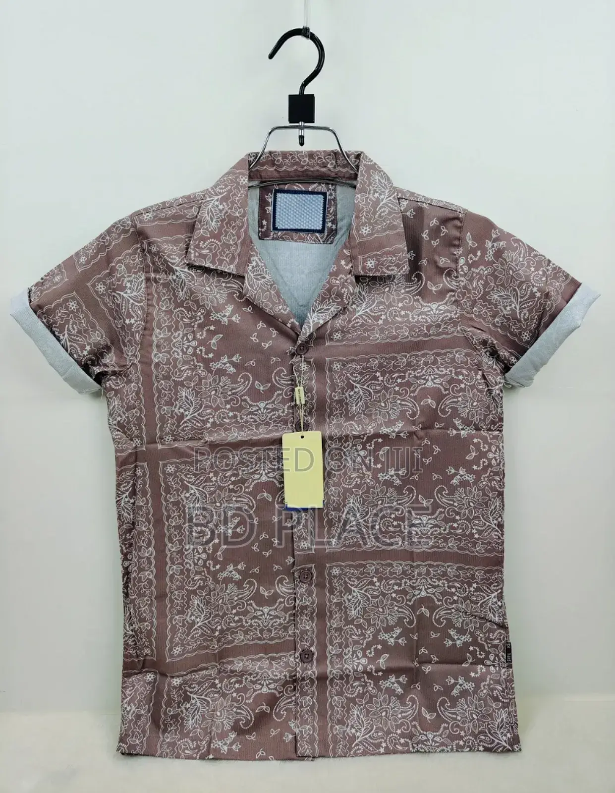 Luxury China Spandex Cot Drooped Shulderd Shirt