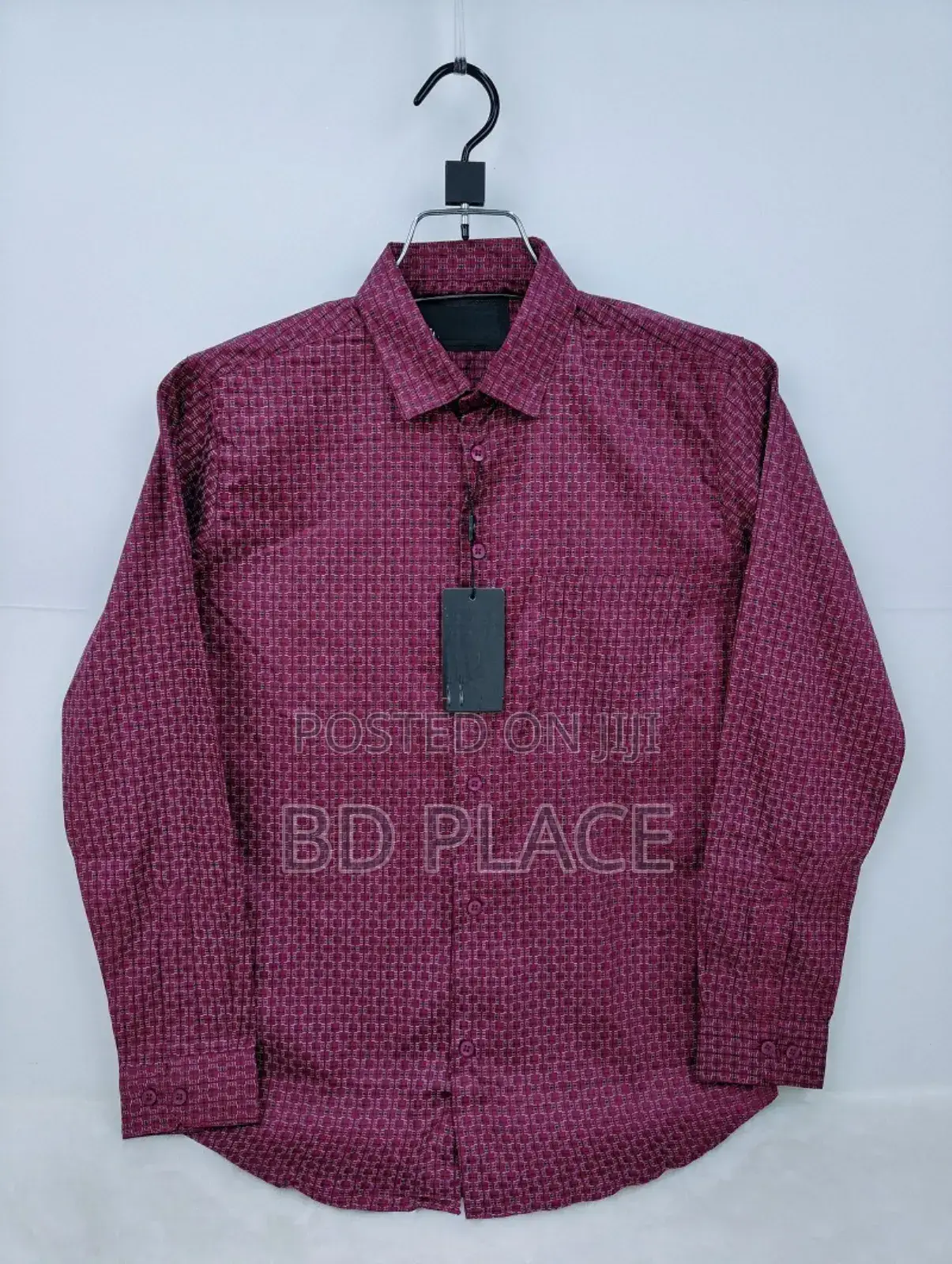 Pure Cotton Full Sleeve Check Print Shirt for Men's