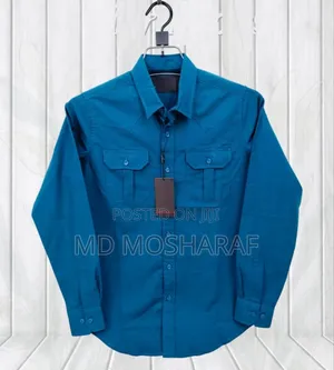 Photo - Premium Lap Seam Double Pocket Shirt
