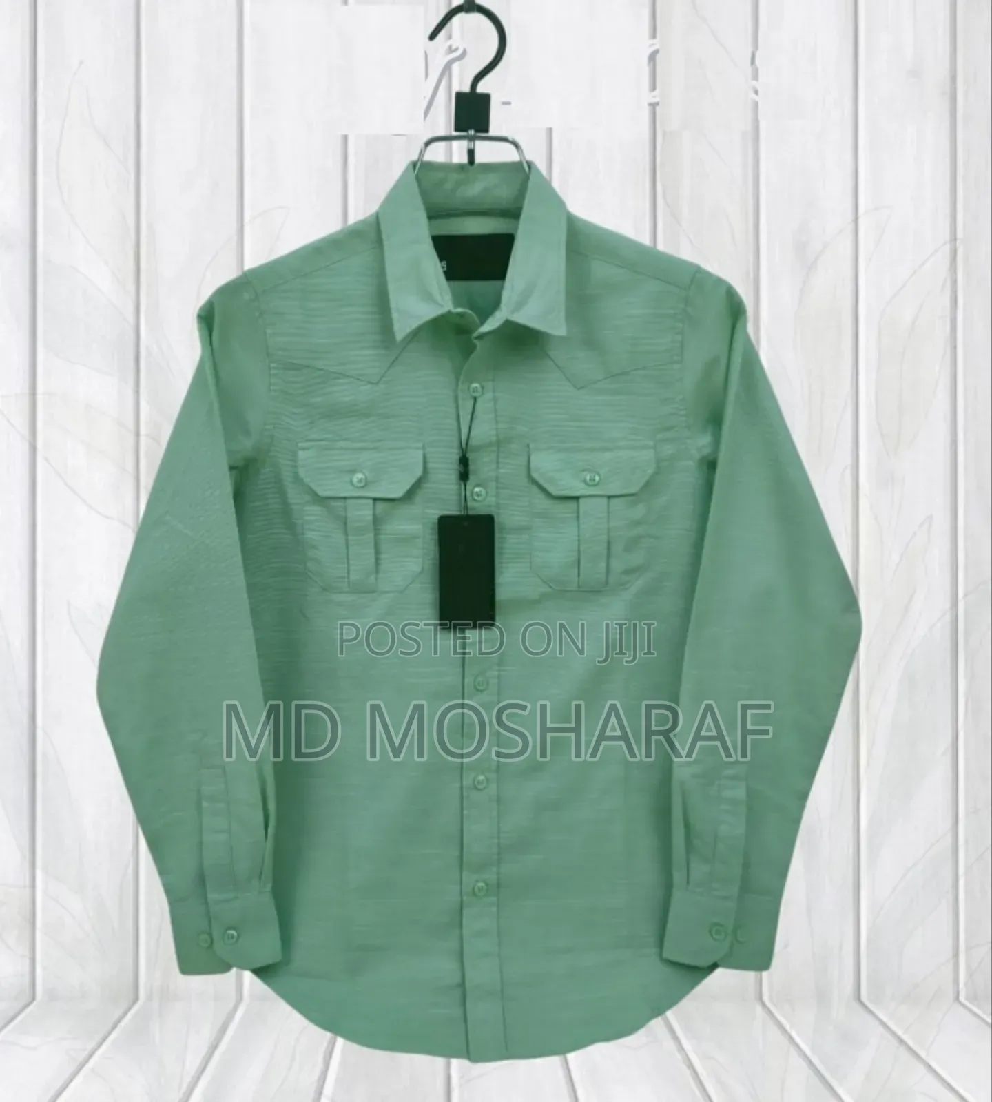 Premium Lap Seam Double Pocket Shirt