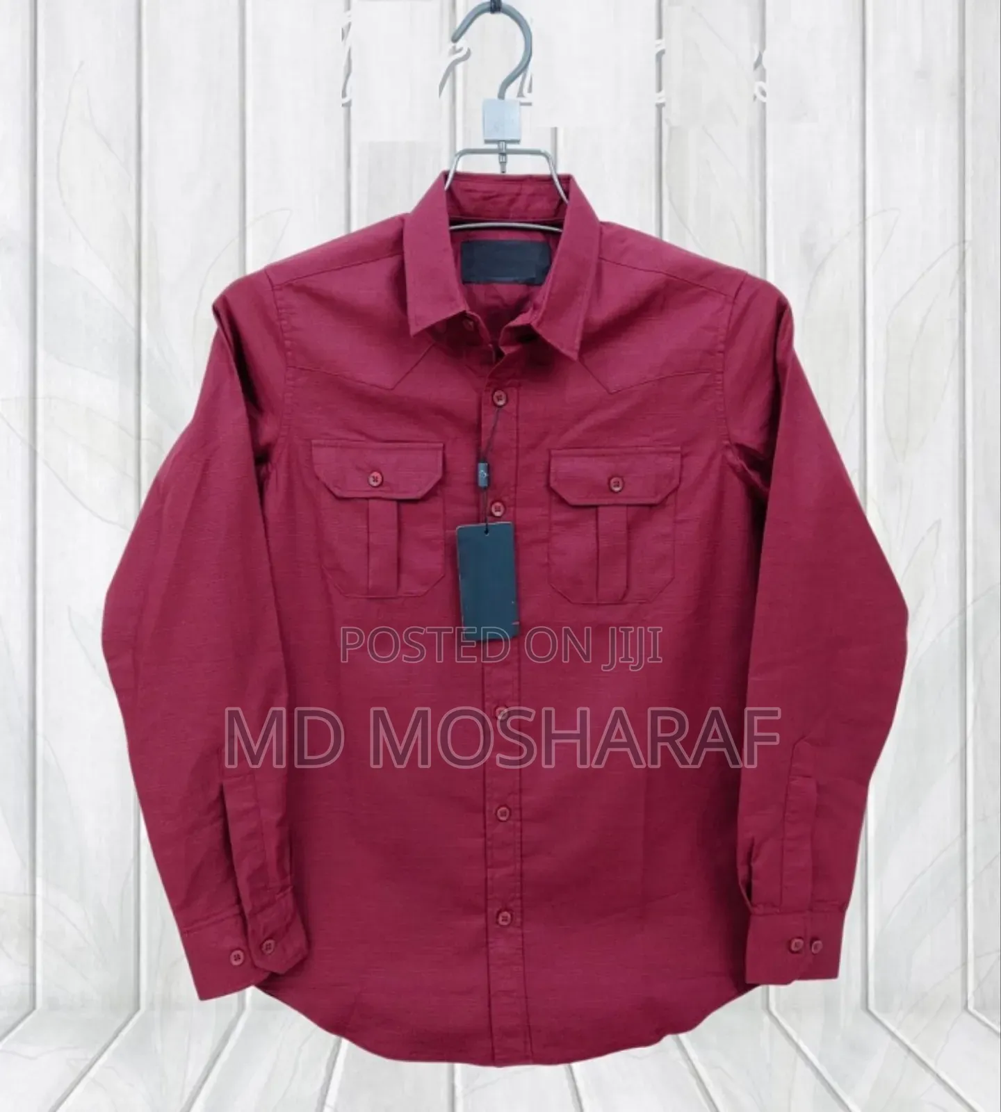 Premium Lap Seam Double Pocket Shirt