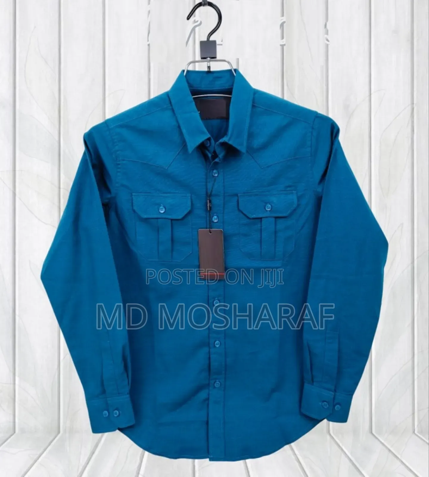 Premium Lap Seam Double Pocket Shirt