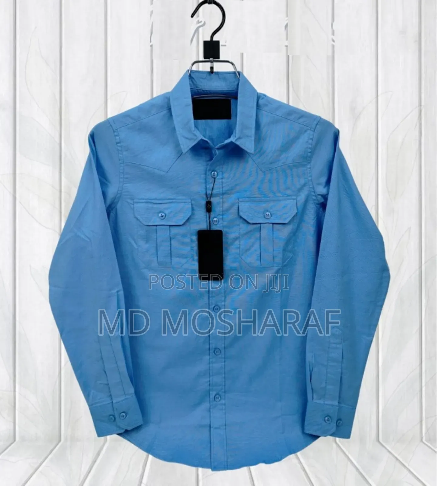 Premium Lap Seam Double Pocket Shirt