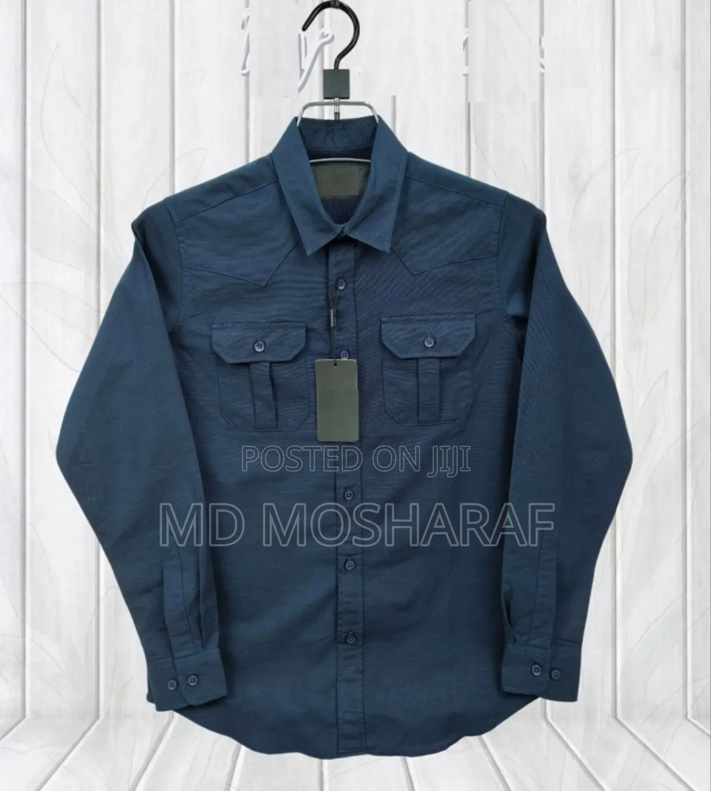 Premium Lap Seam Double Pocket Shirt