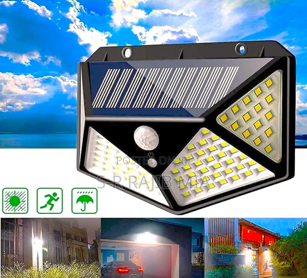 Led Bright Outdoor Solar Lights With Motion Solar Powered