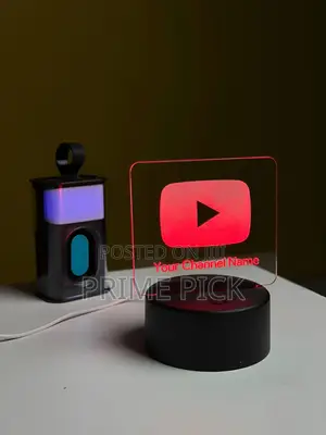 Photo - Customizable Multicolor Acrylic Night Lamp