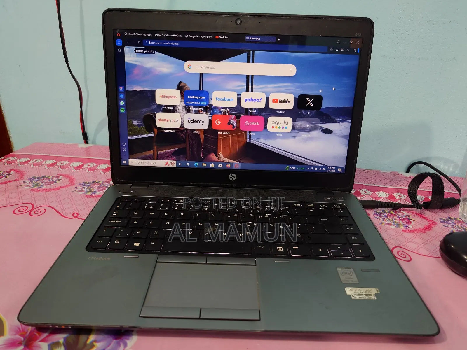 Laptop HP EliteBook 840 G3 4GB Intel Core I5 HDD 500GB