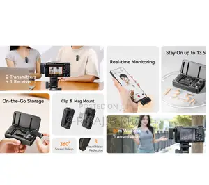 Photo - Ulanzi A100 Wireless Lavalier Microphone