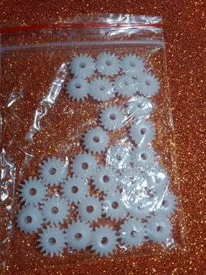 Photo - Plastic Gear Package Used in Diy Projects for Robots, Toys,.