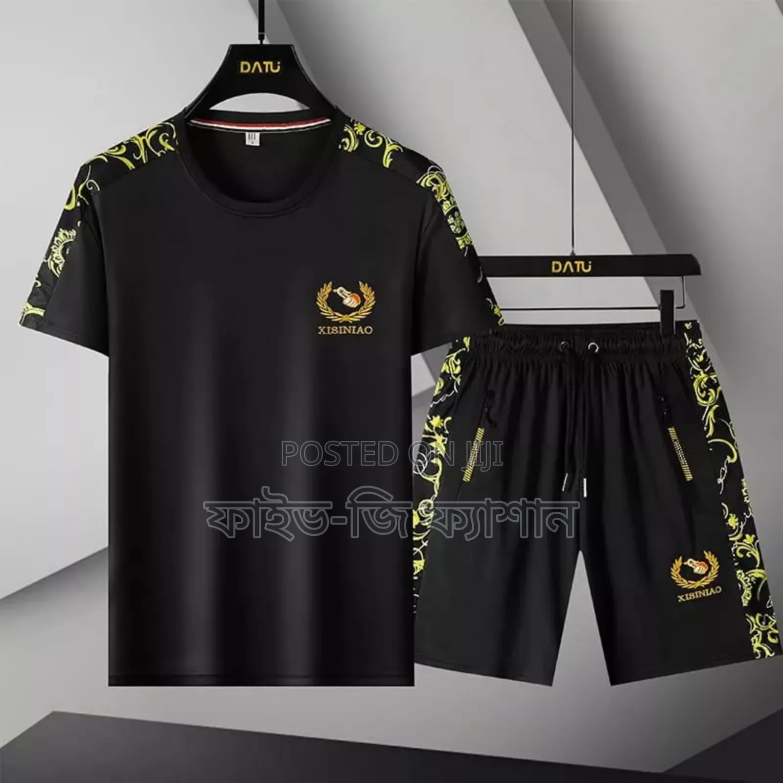 T-Shirt and 3 Quarter Pants for Man