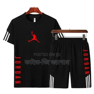 T-Shirt and 3 Quarter Pants for Man