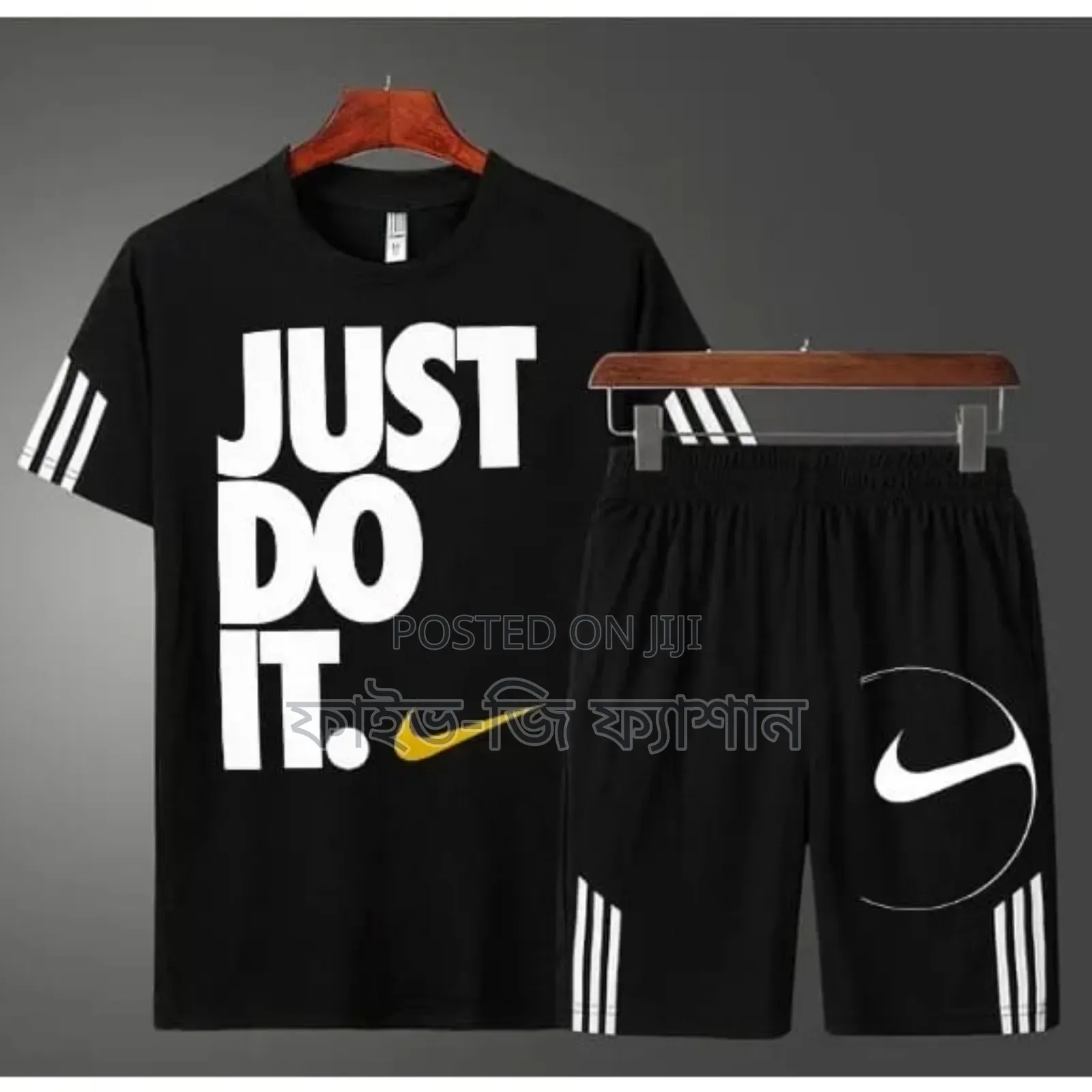 T-Shirt and 3 Quarter Pants for Man