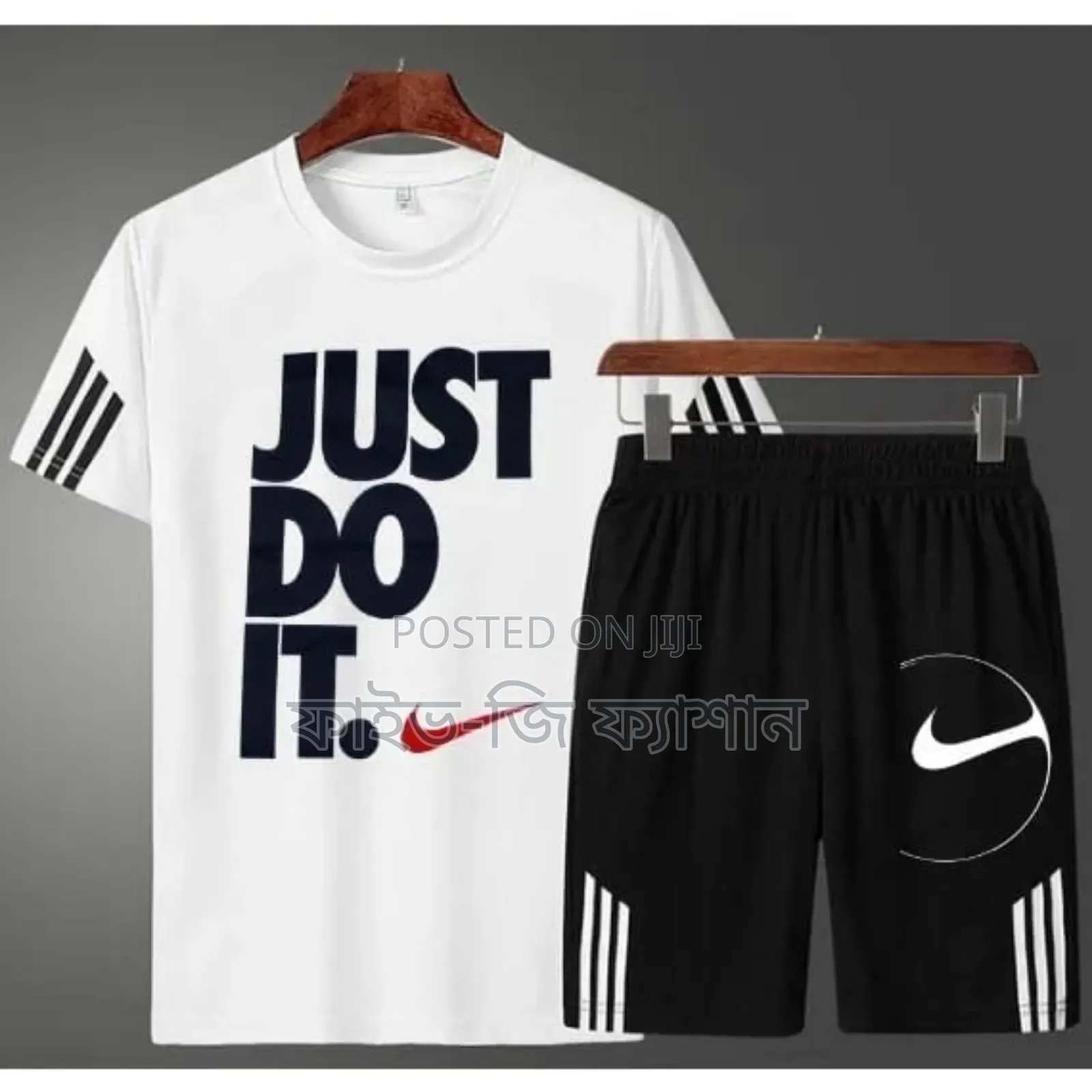 T-Shirt and 3 Quarter Pants for Man