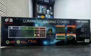 Photo - G5 Gigasonic RGB Gaming Combo – Keyboard + Mouse Combo Pack!