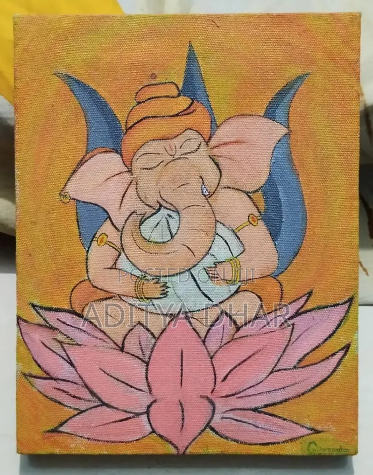 Lord Ganesha Painting