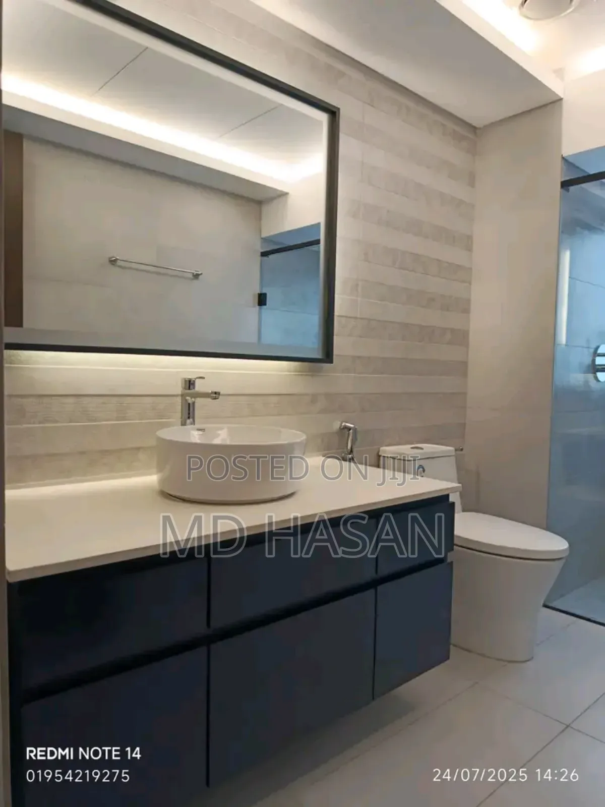 4bdrm Apartment in Semi Furnished for rent