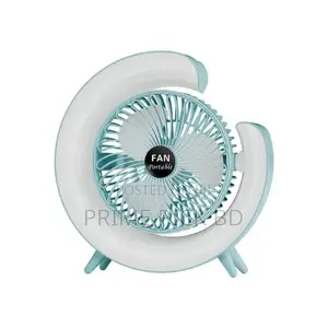 Rechargeable Colorful Desktop Fan