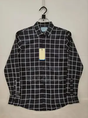 Pure Cotton Full Sleeve Check Print Shirt for Men's