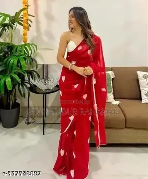 Photo - Premium Jorjet Embroidery Sharee