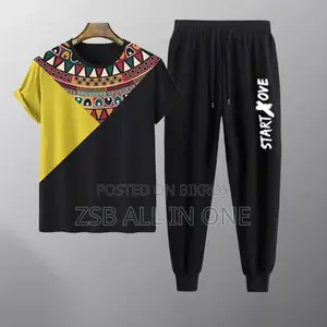 Cotton T-Shirt and Trouser Set New Update Its