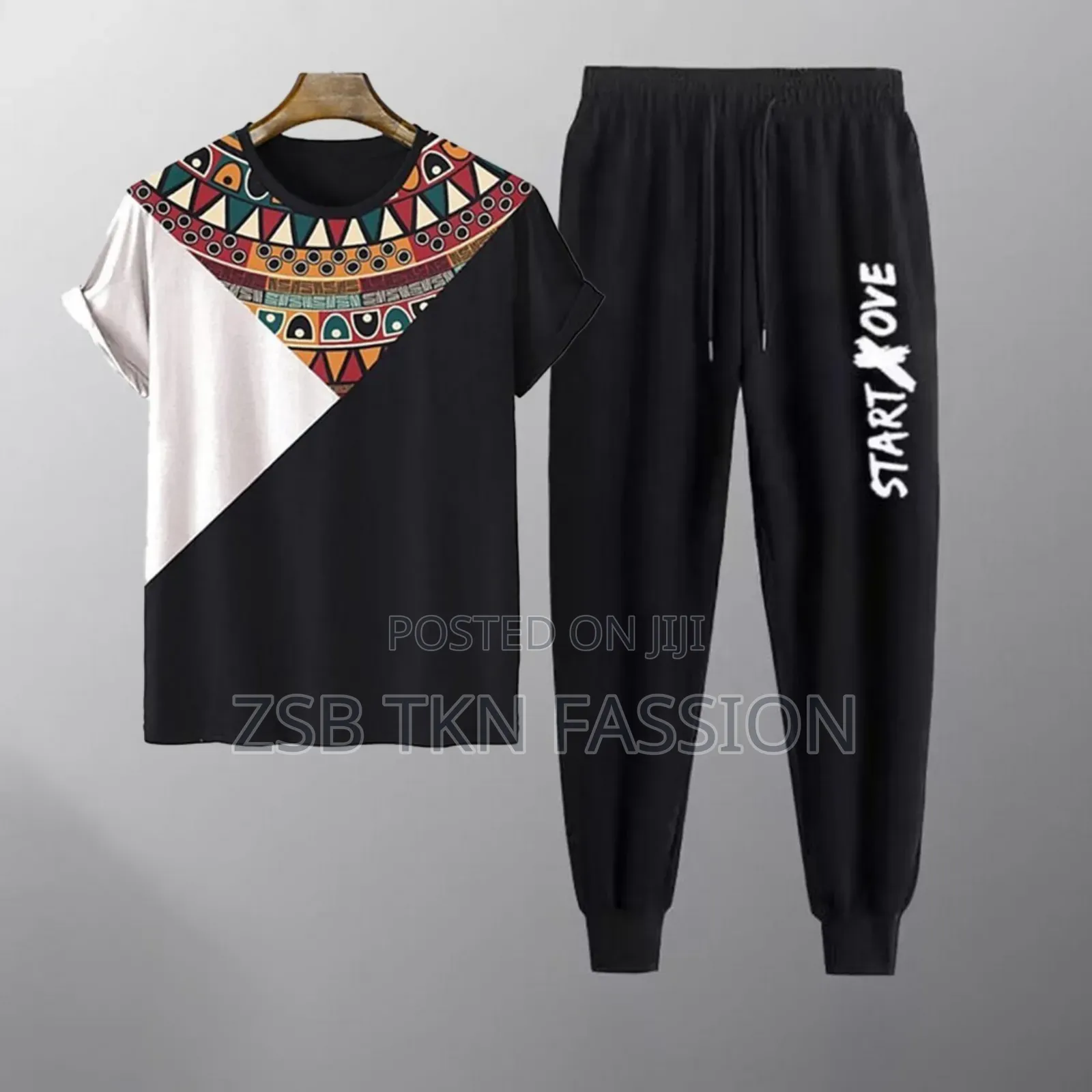 Cotton T-Shirt and Trouser Set New Update Its