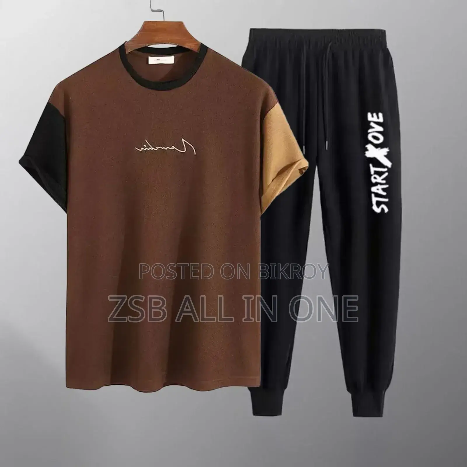 Cotton T-Shirt and Trouser Set New Update Its