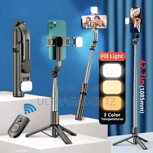 Photo - New L13d Bluetooth Selfie Stick With Double Fill Light