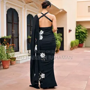 Premium Semi Moslin Sharee