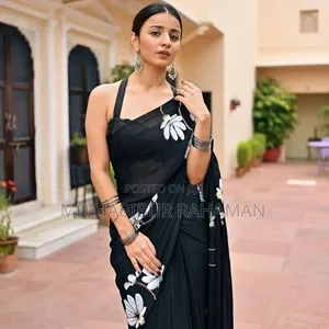 Premium Semi Moslin Sharee