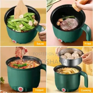 Photo - Elektrik Panci Cooking Pot- 18 সেন্টিমিটার মাল্টি-ফাংশনাল