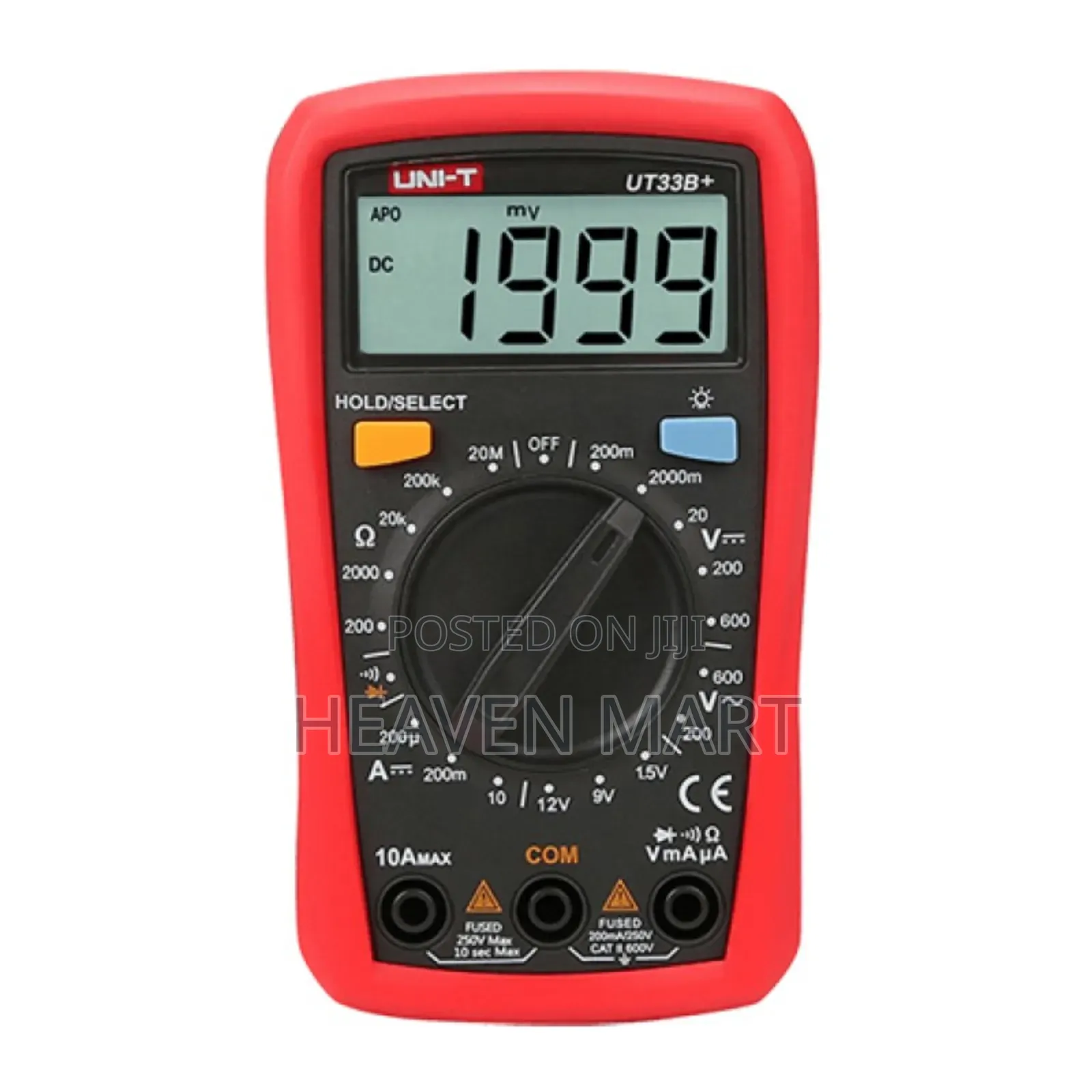 Uni-T Ut33b+ Digital Multimeter (Palm Size)