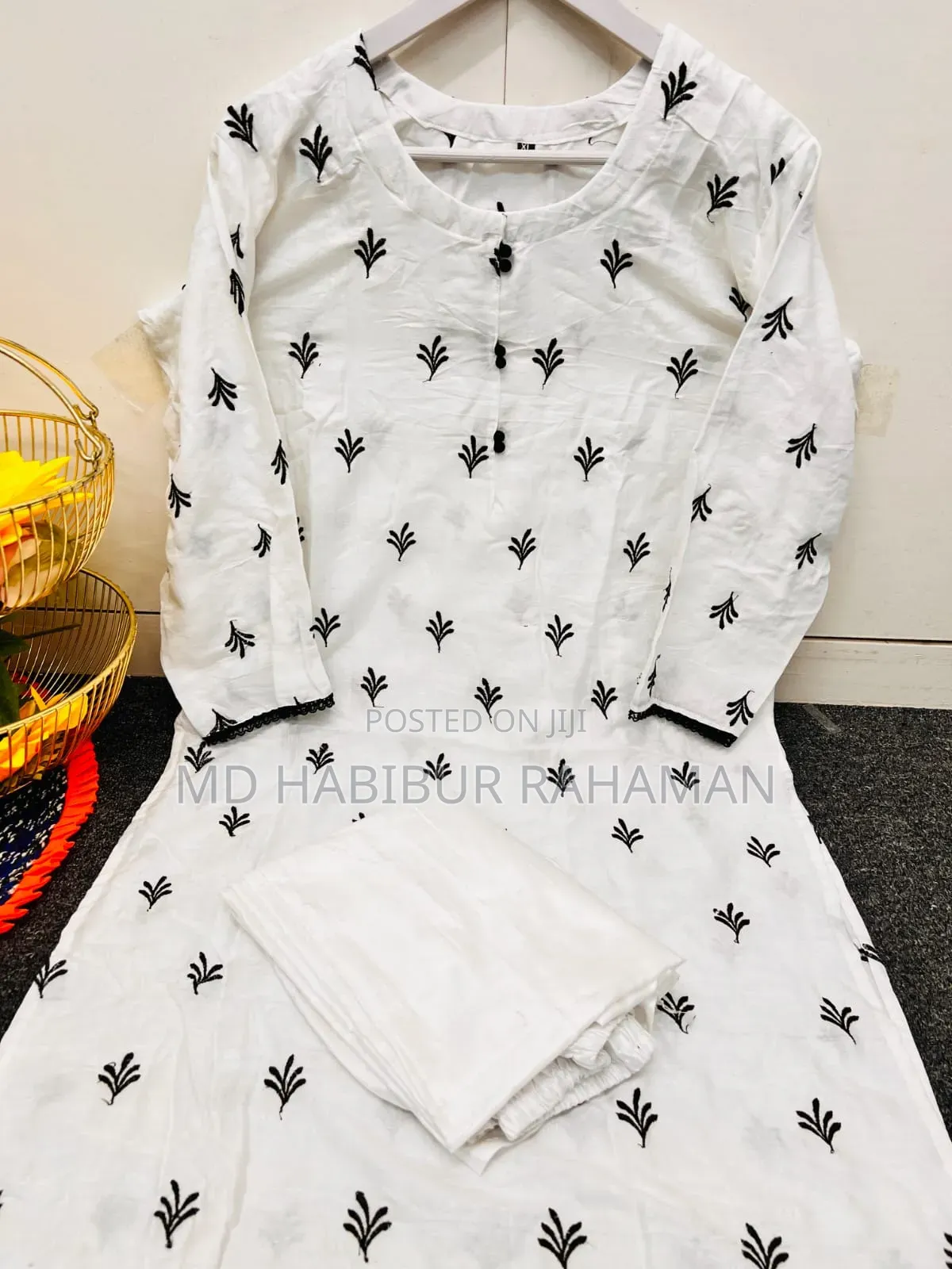 Embroidery Cotton Co-Ord Set
ধানসিঁড়ি Co-Ords Set