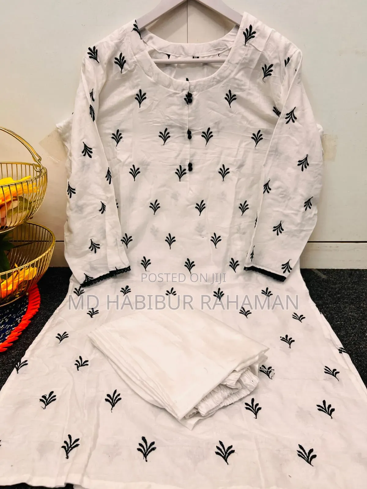 Embroidery Cotton Co-Ord Set
ধানসিঁড়ি Co-Ords Set