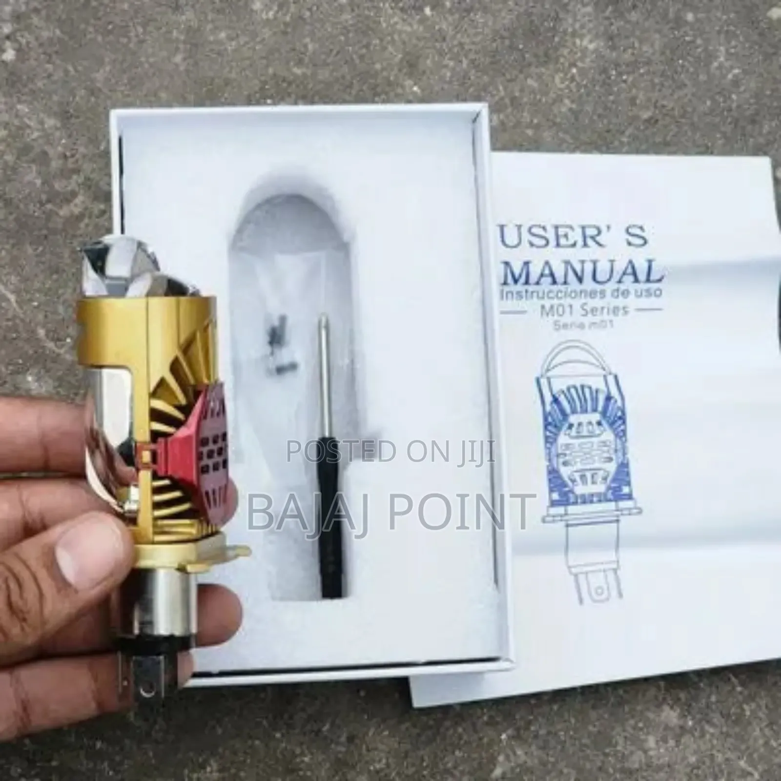 Motorcycle Led RTD Headlight