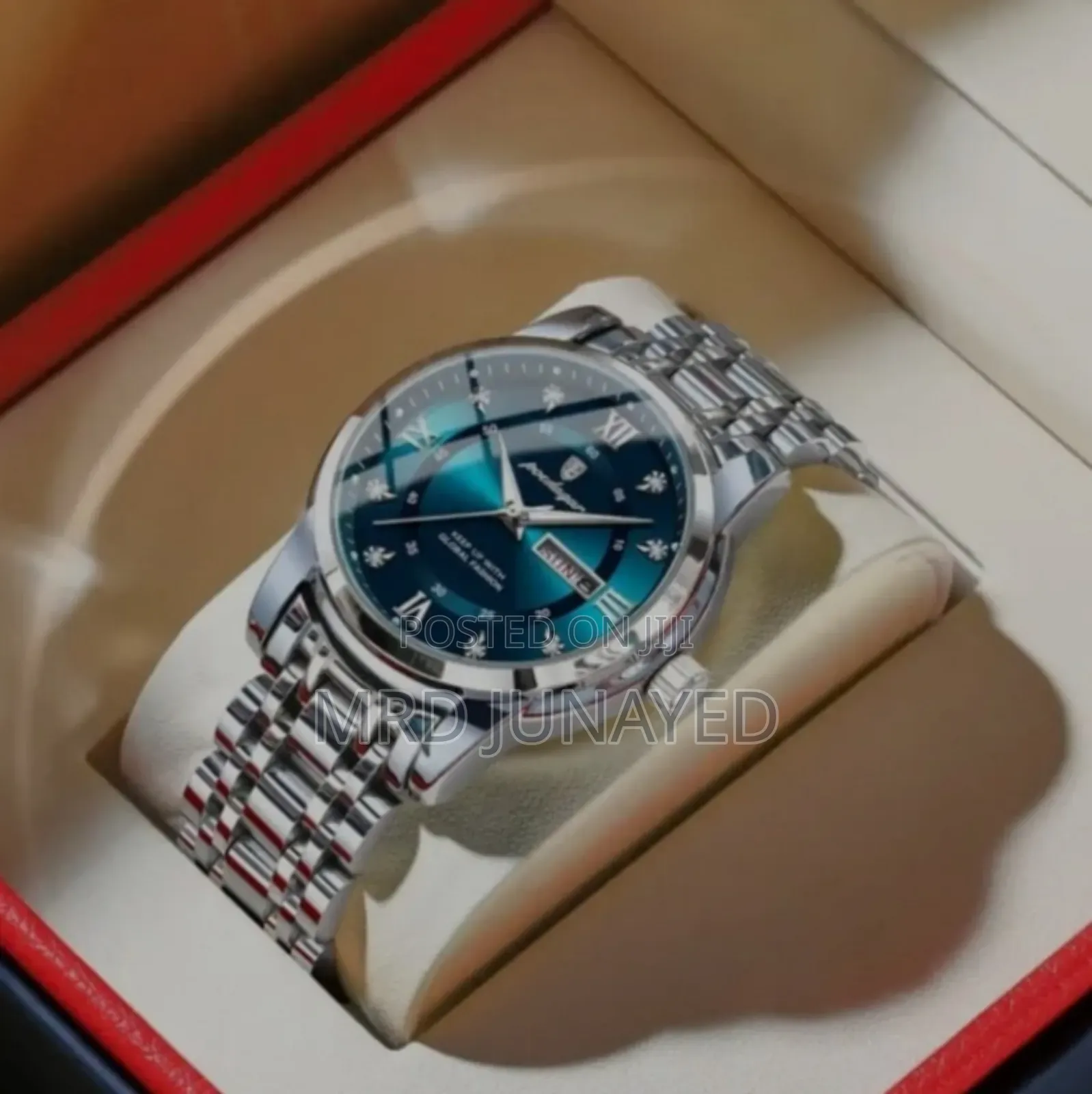 Poedagar 936 Fashion Luminous Quartz Watch for Men(সিটি লক)