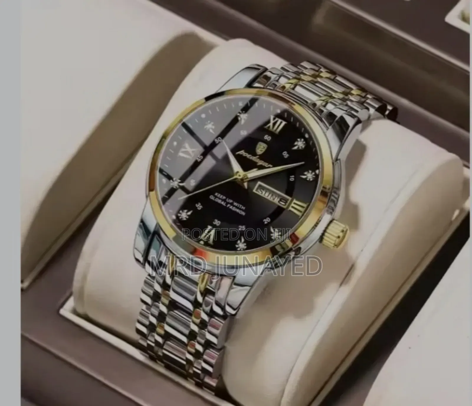 Poedagar 936 Fashion Luminous Quartz Watch for Men(সিটি লক)