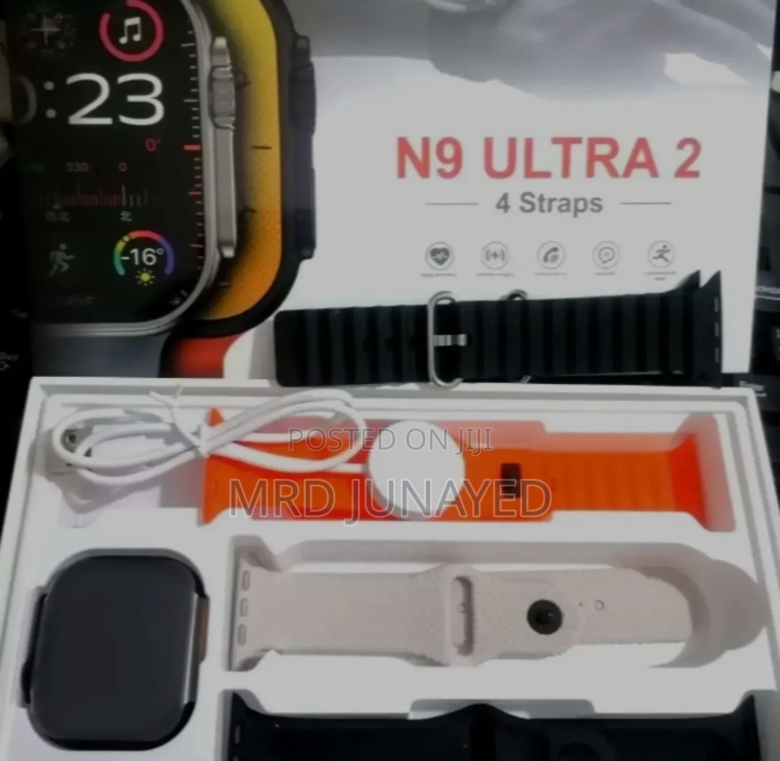 N9 Ultra 2 Smart Watch 4step Belt Smart Watch