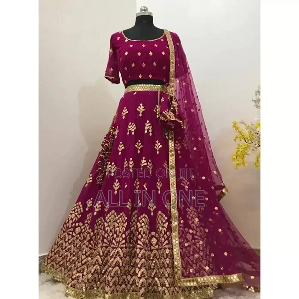 Readymade Embroidered Party Dress