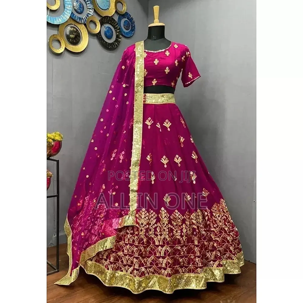 Readymade Embroidered Party Dress