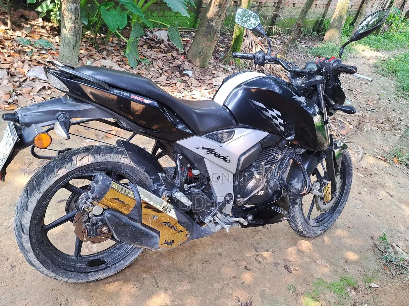 TVS Apache 160 4V 2019 Black