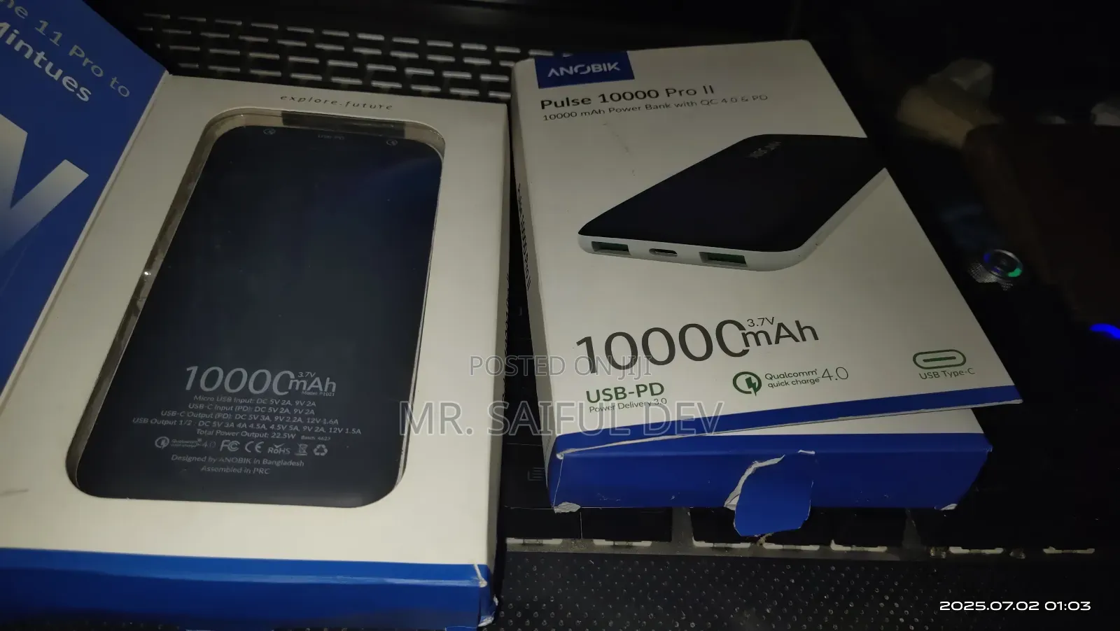 Power Bank 1000mah