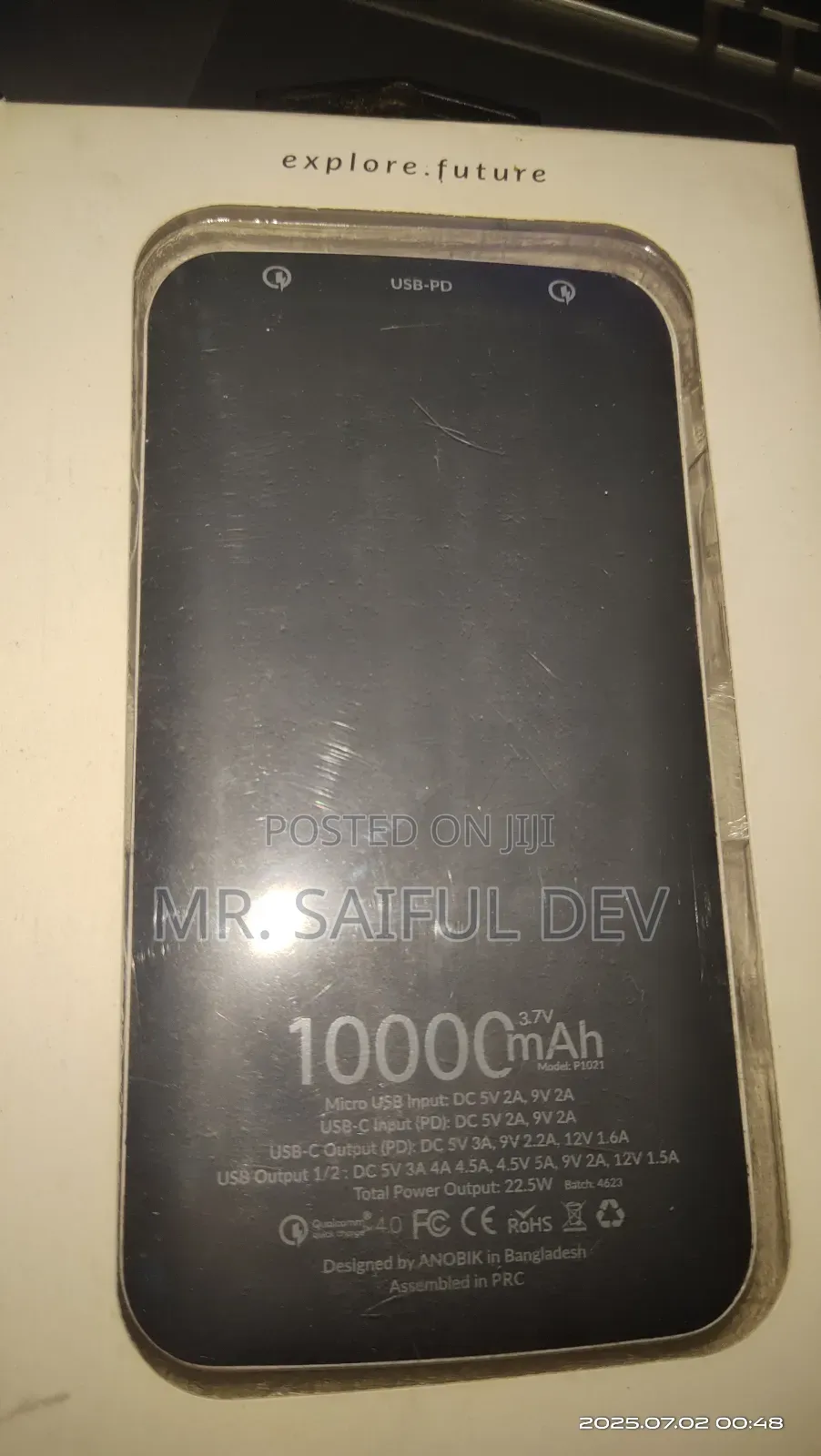 Power Bank 1000mah